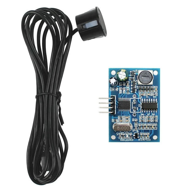 Alt view image 2 of 7 - 2pcs JSN-SR04T Integrated Ultrasonic Module Distance Measuring Transducer Sensor