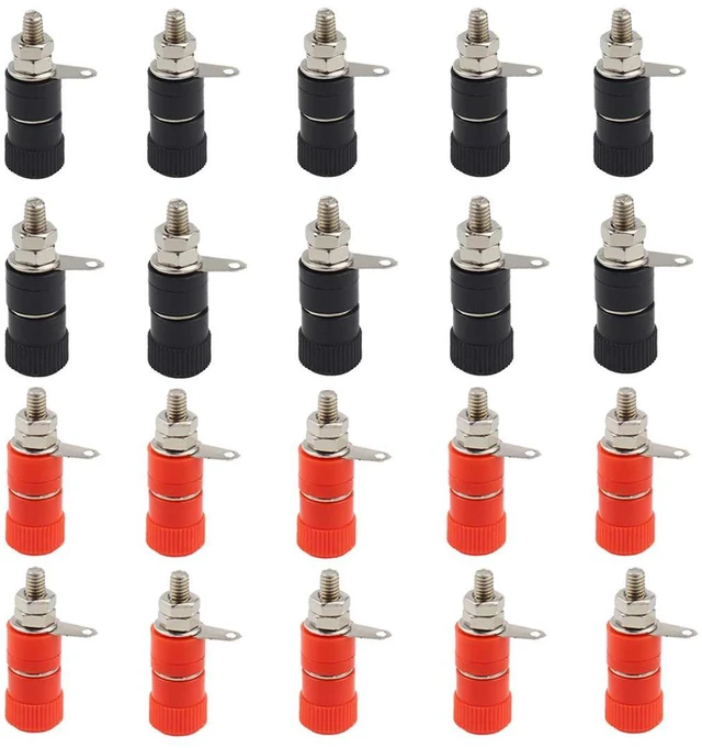 Main image of 20pcs JS-910B JS-919 Terminal Wire Connectors JS-910B Jack Socket Female Binding