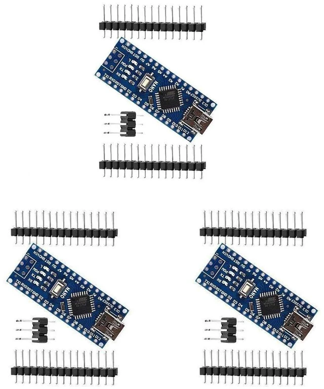 Main image of 3pcs Nano V3.0 ATmega328P CH340G 5V 16M Mini USB Micro Controller Board Developm