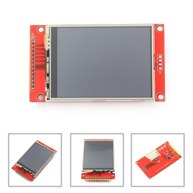 Alt view image 3 of 7 - ILI9341 2.8" SPI TFT LCD Display Touch Panel 240X320 with PCB 5V/3.3V STM32