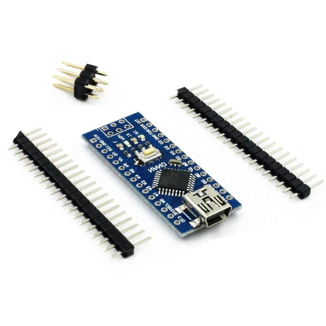 Alt view image 2 of 5 - 3pcs Nano V3.0 ATmega328P CH340G 5V 16M Mini USB Micro Controller Board Developm
