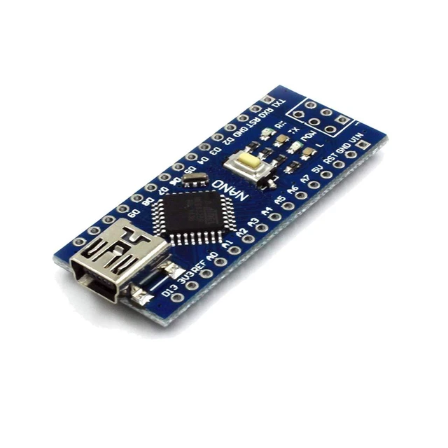 Alt view image 3 of 5 - 3pcs Nano V3.0 ATmega328P CH340G 5V 16M Mini USB Micro Controller Board Developm