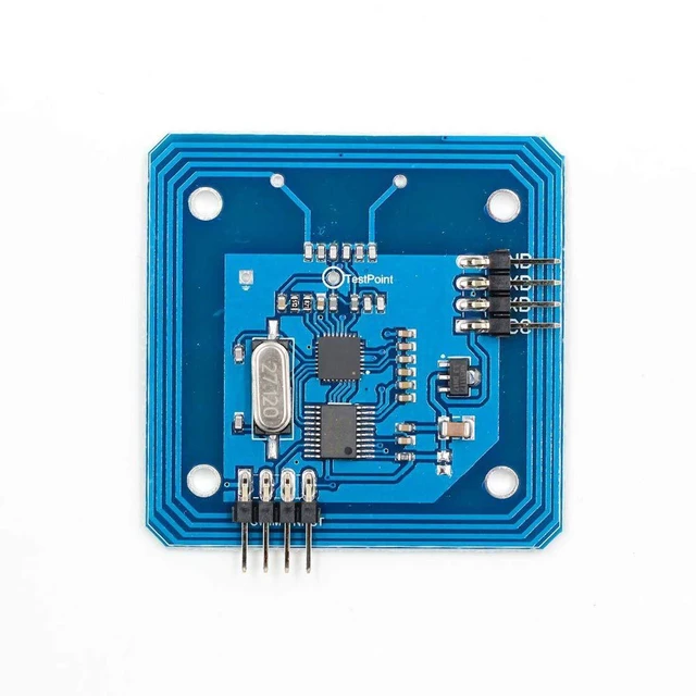 Alt view image 3 of 5 - RC522 13.56Mhz RFID RC522 RFID Reader 13.56mhz IC Card MFRC522 RF Module UART TT