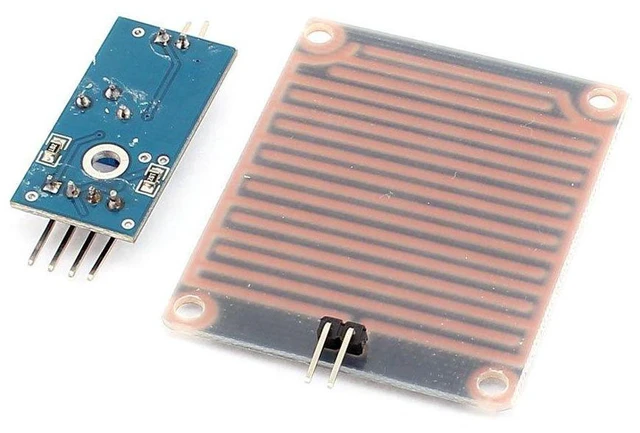 Alt view image 2 of 5 - 3pcs LM393 Rain Drops Sensor Weather Moisture Monitor Sensor Humidity Sensitivit