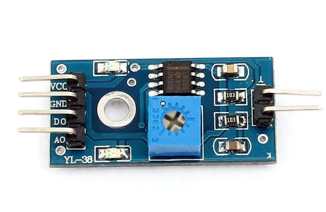Alt view image 3 of 5 - 3pcs LM393 Rain Drops Sensor Weather Moisture Monitor Sensor Humidity Sensitivit