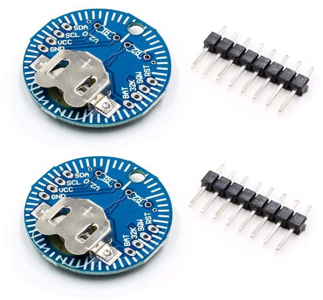 Main image of 2pcs DS3231 DS3231SN RTC Module Real Time Clock Memory Module V2.0 I2C with PinH