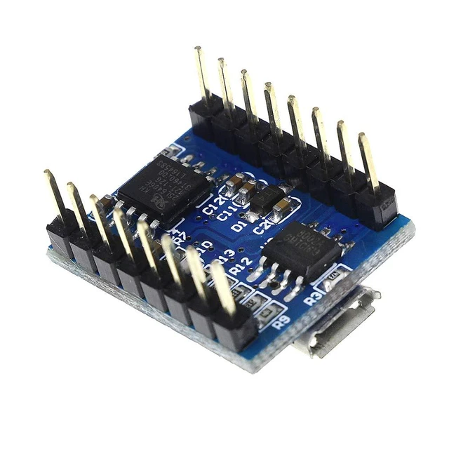Alt view image 3 of 5 - 2pcs JQ6500 Voice Module Sound Module MCU 5 Channel Serial Control MP3 Music Pla