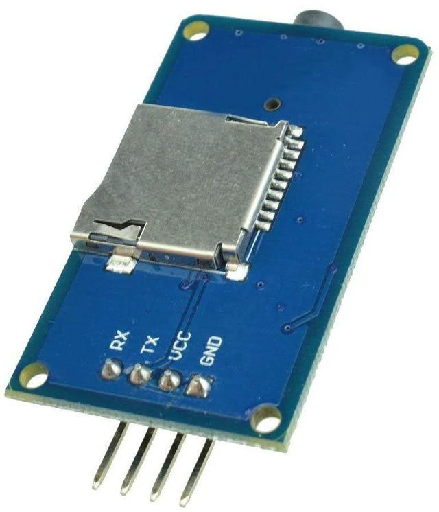 Alt view image 3 of 4 - GD3300 UART Control Serial MP3 Music Player Module Replace YX5300