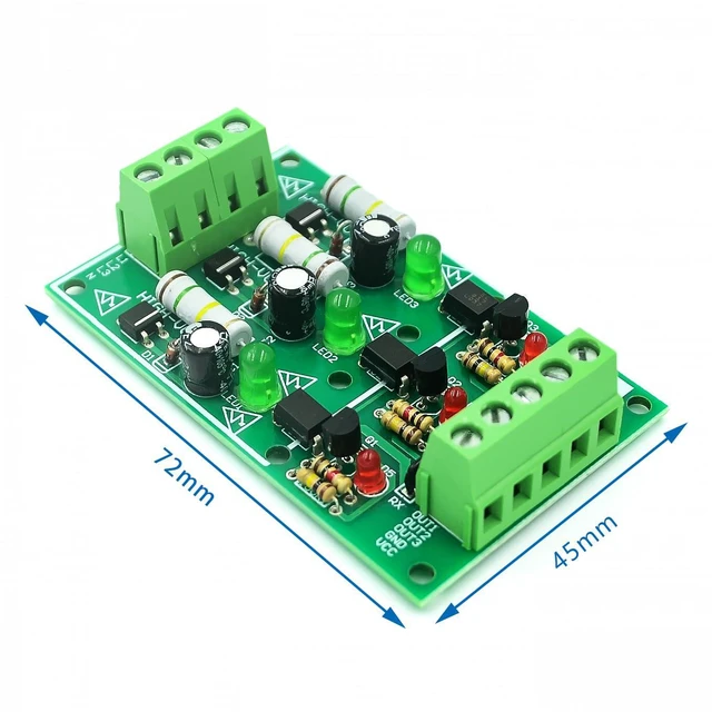 Alt view image 4 of 6 - AC 220V Optocoupler Module AC Optocoupler Alternating Current Detect Module 3-5V
