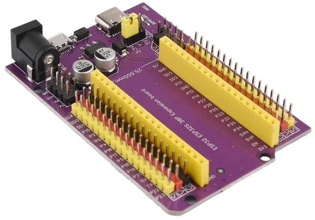 Alt view image 2 of 7 - 3pcs ESP32 ESP32S 38 Pin Expansion Board - ESP32-DevKitC-32 - WiFi Bluetooth - U
