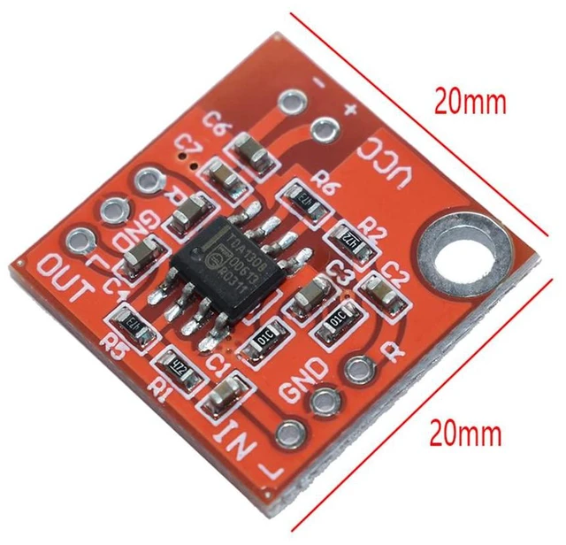 Alt view image 5 of 7 - 5pcs TDA1308 Stereo Headphone Amplifier Board Headset Amp Preamplifier Board Mod