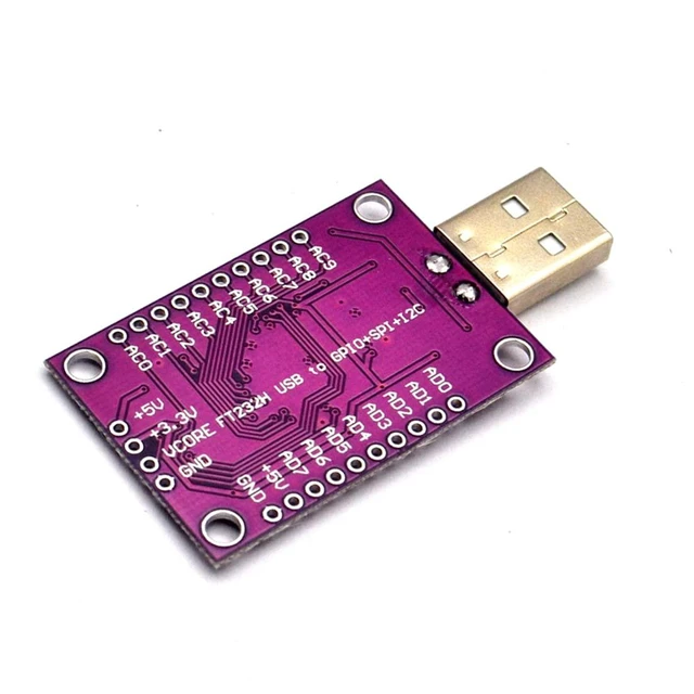 Alt view image 5 of 6 - FT232H USB to JTAG UART FIFO SPI I2C Adapter High Speed Multifunction FT232H Ser