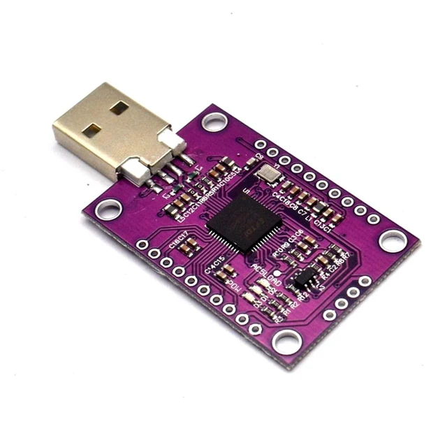 Alt view image 3 of 6 - FT232H USB to JTAG UART FIFO SPI I2C Adapter High Speed Multifunction FT232H Ser
