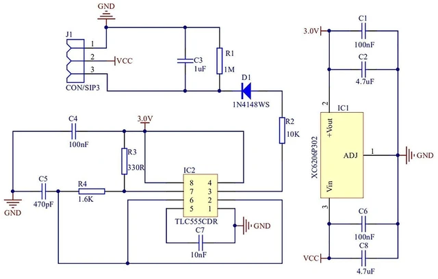 Alt view image 4 of 5 - 5pcs Capacitive Soil Moisture Sensor Module Wide Voltage 3.3~5.5V With Cable Wir