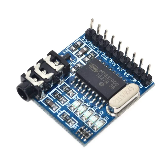 Alt view image 2 of 5 - 2pcs MT8870 DTMF Voice Decoder Decoding Module Telephone Voice Module for Arduin