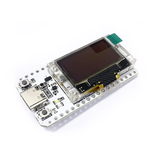 Alt view image 2 of 7 - ESP32 OLED WiFi Kit V3 Type-C ESP-32 0.96 Inch Blue OLED Display WiFi+Bluetooth