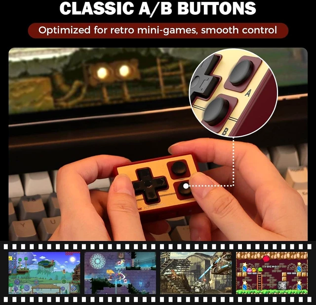 Alt view image 5 of 7 - Mini Controller for iPhone/iPad/Android, Portable Wireless Controller for TikTok