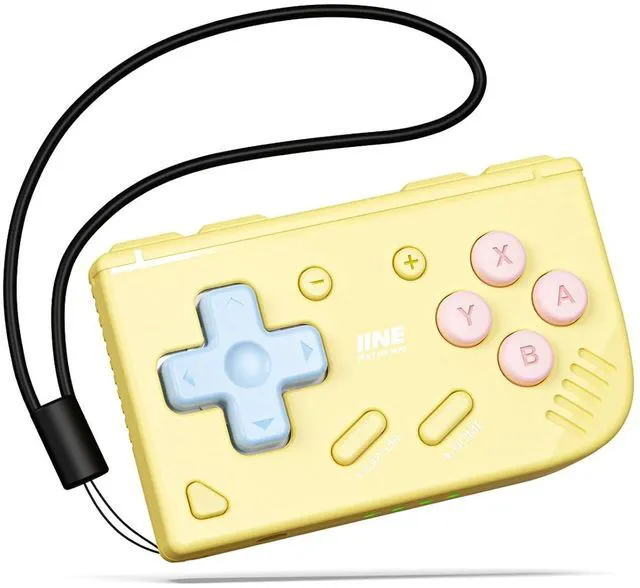 Main image of Mini Retro Game Controller, Pocket-Size Wireless Mini Game Controller with Keych