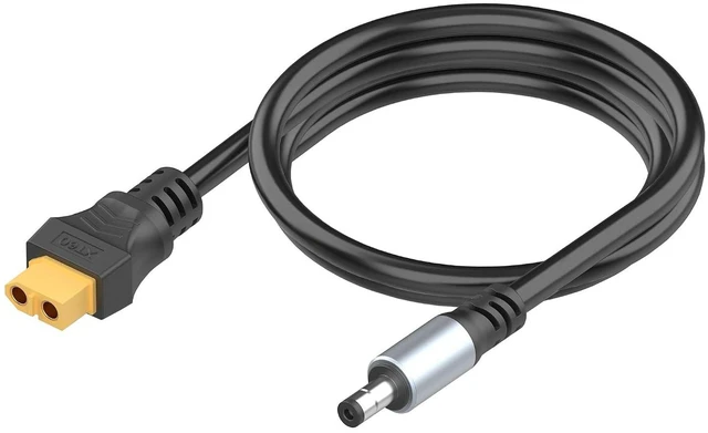 Main image of 3.3FT DC5521 Male to XT60 Female Power Cord DC Connector to XT60 Adapter 5.5x2.1