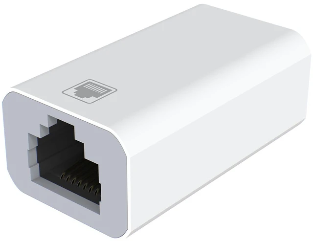 Main image of USB C to RJ45 Ethernet Adapter, Gigabit 100Mbps Network LAN Converter, USB-C Fem