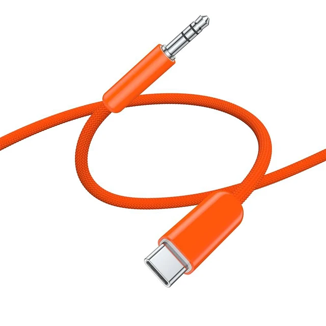 Alt view image 2 of 5 - 4ft USB C to 3.5mm Audio Aux Jack Cable,iPhone 17 Aux Cord for iPhone 17 16 15 P