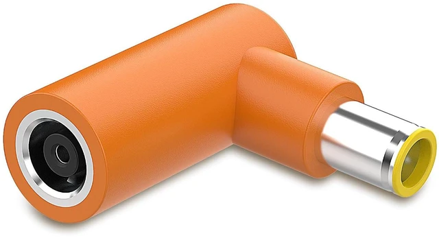 Main image of DC8020 to DC7909 Adapter 90 Degree Right Angle, DC8020 Female to DC7909 Male Con