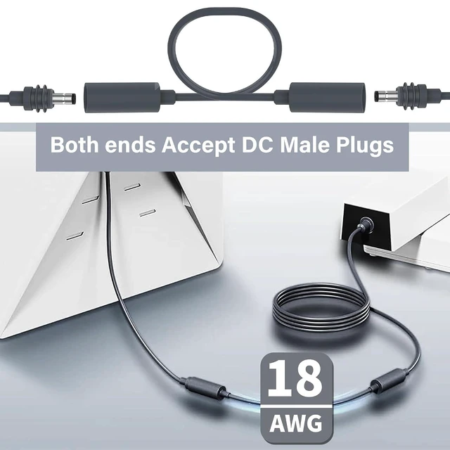 Alt view image 6 of 6 - for Starlink Mini,18AWG Female-to-Female DC Connector