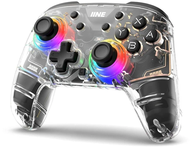 Main image of Theia Clear Pro Gaming Controller for PC/Switch 2 Hall Effect RGB