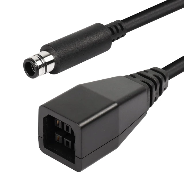 Alt view image 2 of 6 - 0.5ft Power Supply for Xbox 360 to Xbox 360 E Power Conversion Cable Adapter(360