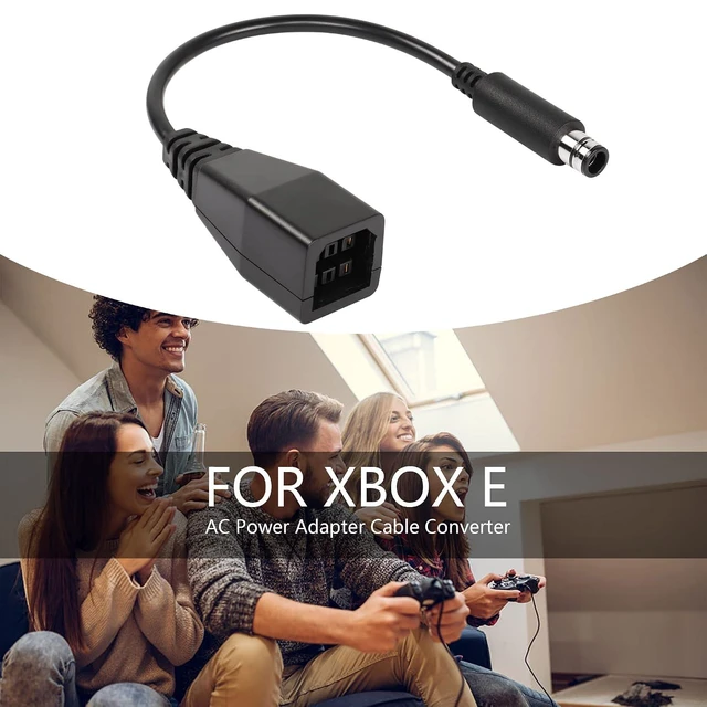 Alt view image 6 of 6 - 0.5ft Power Supply for Xbox 360 to Xbox 360 E Power Conversion Cable Adapter(360