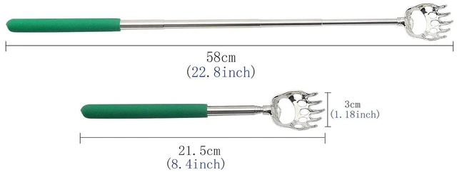 Alt view image 2 of 7 - Bear Claws Telescoping Back Scratcher,Gifts for Men Women