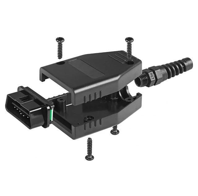 Main image of Auto Car OBD2 16 Pin Connector, Universal OBDII 16 Pin Male Connector Adapter,DI