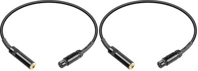 Main image of Mini XLR to 1/8 TRS Audio Converter Adapter Cable - 1FT 3.5mm to Mini XLR 3 Pin