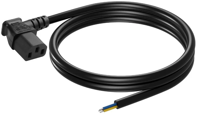 Main image of 3.93FT IEC 320 C13 Female 3 Pin with Open Wiring Stripped, 18AWG C13 to Bare Wir