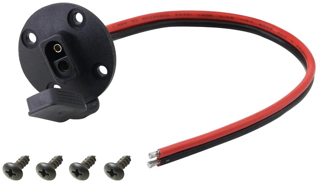 Main image of 30CM 12AWG SAE Socket Solar Weatherproof Sidewall Port DIY Cord, SAE Quick Disco