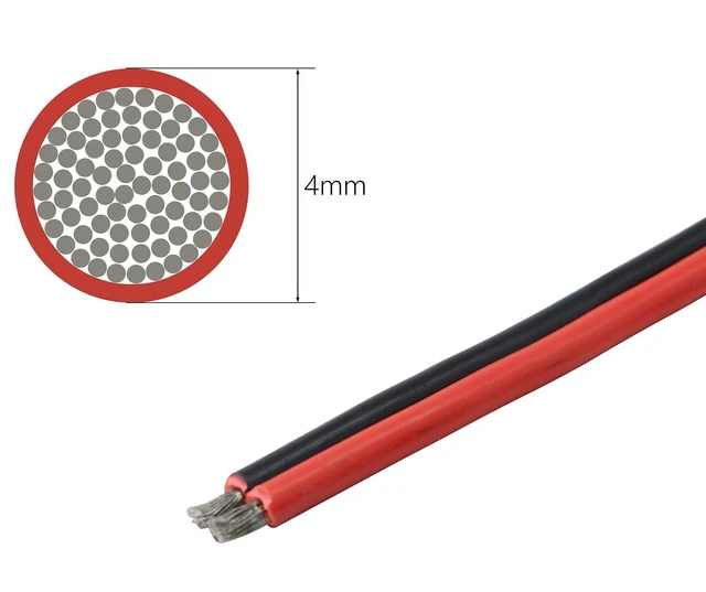Alt view image 5 of 7 - 30CM 12AWG SAE Socket Solar Weatherproof Sidewall Port DIY Cord, SAE Quick Disco