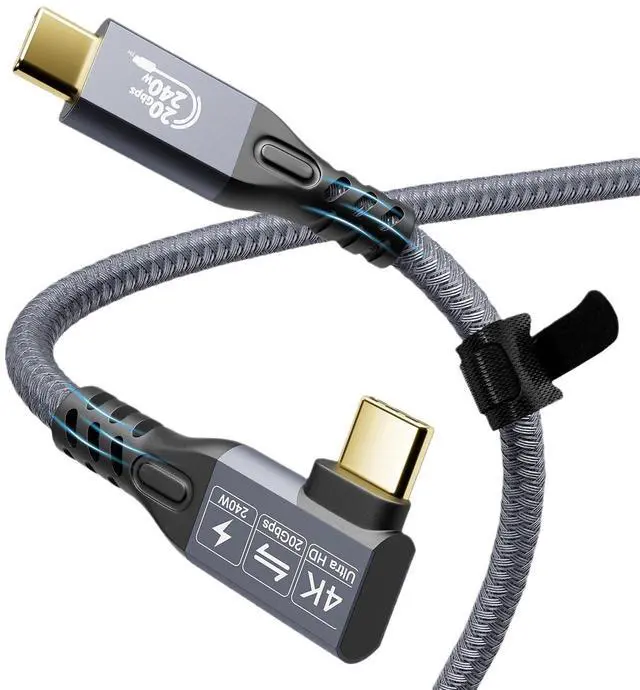 Main image of 3M USB-C Cable 4K@60Hz Video Output 20Gbps Data Transfer 240W PD Fast Charging Type-C Extension Cable for Laptop, Monitor, SSD, USB-C Hub