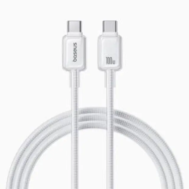 Main image of USB-C Cable 6.6FT (2M), 100W PD Fast Charging Cable with E-Marker Chip, Type-C to Type-C High Speed Data Cable