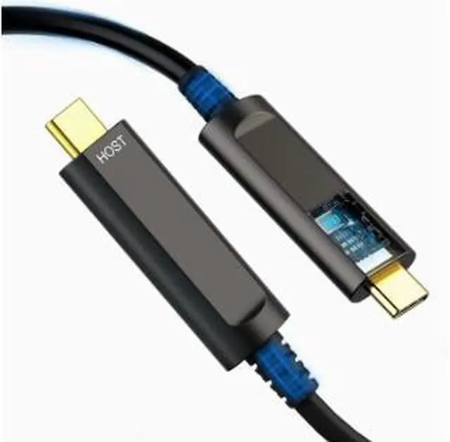 Main image of USB-C Fiber Optic Cable 65.6FT (20M), USB 3.2 Gen 2 10Gbps Data Cable with 8K@60Hz Video Support, Long Distance Type-C Cable for Conference Camera, Monitor, Laptop & Display Devices