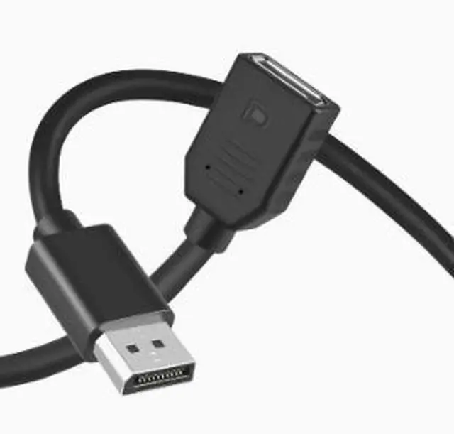 Main image of DisplayPort Extension Cable 16.4FT (5M), DP 1.4 Male to Female Extension Cable Supports 8K Ultra HD Video for PC, Gaming Monitor, Graphics Card & Display Devices