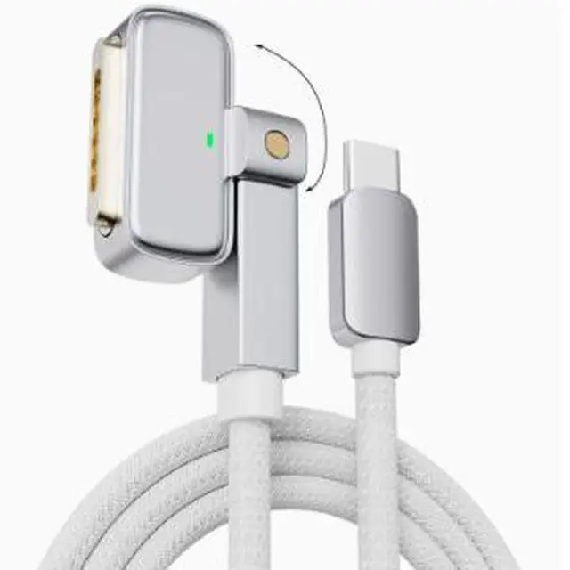 Main image of USB-C to MagSafe 3 Cable 6.6FT (2M), 140W PD Fast Charging Cable with Rotatable Magnetic Connector for MacBook Pro Laptop, Compatible with USB-C Power Adapter