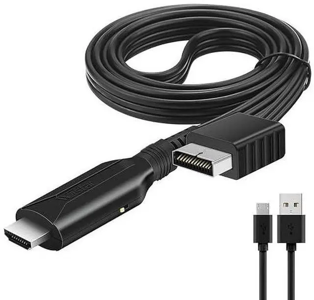 Main image of HDMI Cable for PlayStation 2 & 1 Console (PS2 & PS1), PS1/PS2 to HDMI Converter Adapter with True RGB Signal Output for PlayStation 1 Adapter for Sony PS2 Converter