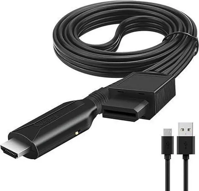 Main image of Wii to HDMI 1M(3.2FT) Cable Converter,1080P/ 720P Wii HDMI Adapter Output Video Audio Wii HDMI Converter Supports All Wii Display Modes, NTSC .Compatible with Wii, Wii U, HDTV