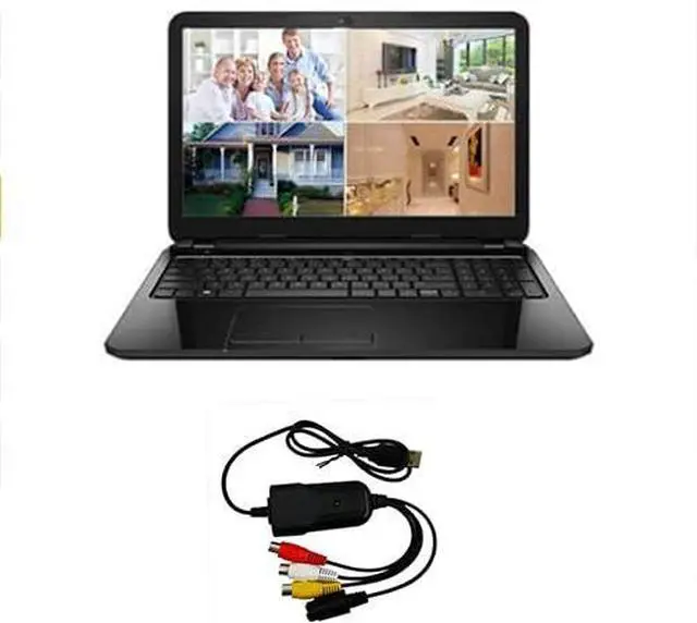 Alt view image 4 of 6 - Portable USB 2.0 AV/RCA Composite and S-Video Audio Video Capture Card Adapter VHS DVD
