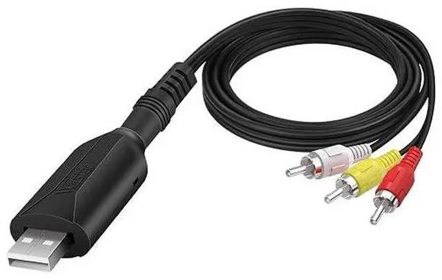 Main image of USB Audio Video Capture Card, Video Grabber VHS VCR TV to DVD Converter Capture Card Adapter for Windows