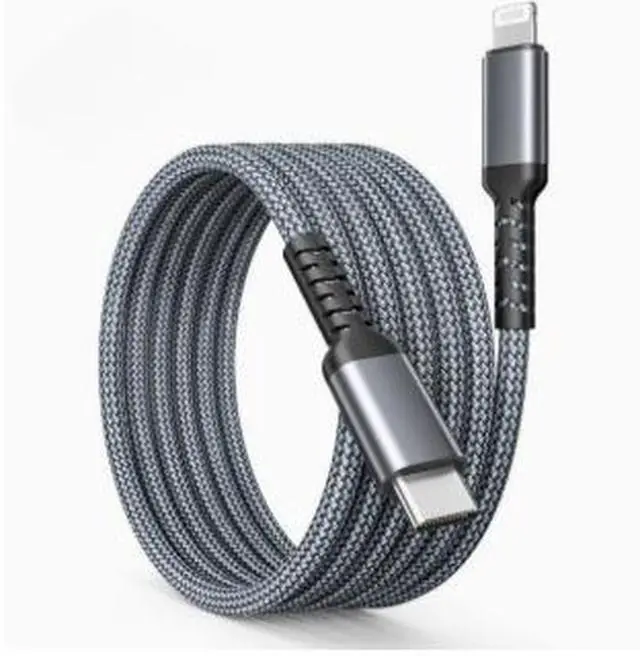 Main image of USB-C to Lightning Cable 3m 20W PD Fast Charging Nylon Braided Cord for iPhone 14/13/12/11 Pro Max/X/XR, MFi Certified, 480Mbps Data Sync, Durable & Tangle-Free