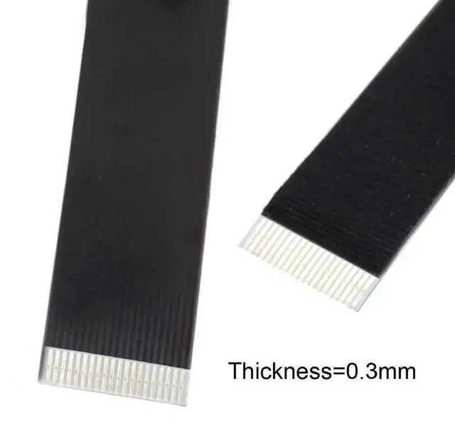 Alt view image 4 of 7 - 1.0M USBC Flat Ribbon Flex Extension Cable, USB 2.0 Male to Male 90 Degree Right Angled Charging & Data Transfer Adapter Cord