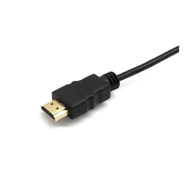 Alt view image 6 of 6 - 1.8 M HDMI-Compatible Cable to V/GA 1080P HD with Adapter Cable HDMI-Compatible to V/GA Cable