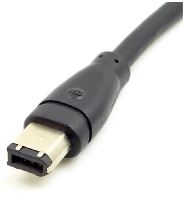 Alt view image 2 of 3 - FireWire 1394 Cable 9 PIN to 6 800-400 9-6 IEEE 1394B 9p to 6p Cable 1.8m 6FT 180cm