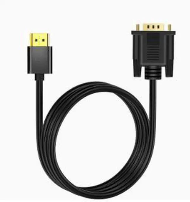 Main image of 3.3FT HDMI to VGA Cable with Built-in Chip, HDMI Male to VGA Male Converter Adapter Supports 1080P for Laptop PC Monitor Projector TV